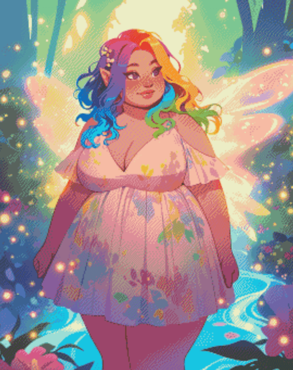 Rainbow Realmkeeper by Shalajarias 50x60 56 Farben