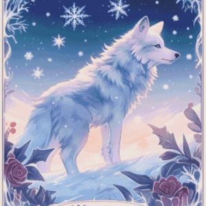 Tarot Card : Winter by Shalajarias 50x60 56 Farben