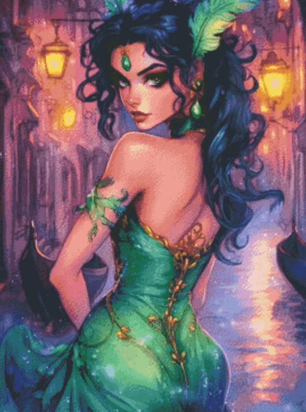 Emerald Enchantress by Finira 50×65 56 Farben