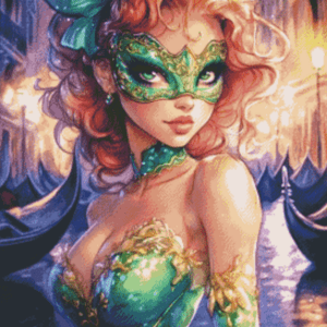 Masquerade Mystery by Finira 50×65 56 Farben