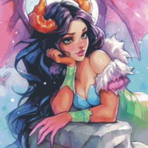 Draconic Muse by Finira 50×65 56 Farben