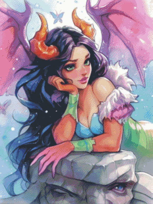 Draconic Muse by Finira 50×65 56 Farben