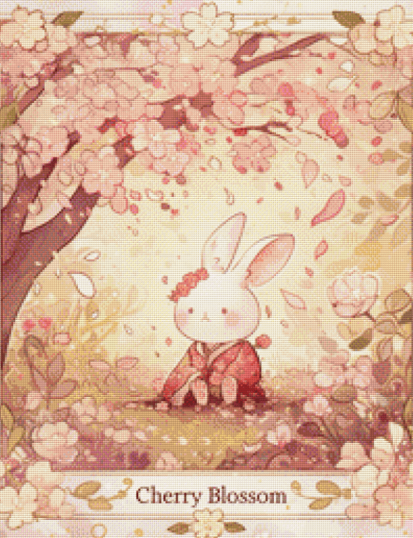 PDF Tarot Card : Cherry Blossom