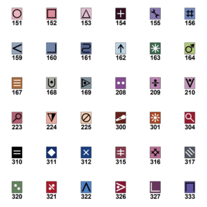 PDF Stickerlegende