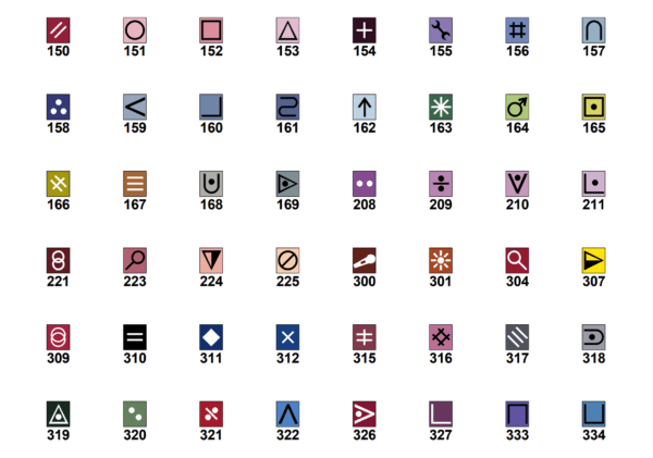 PDF Stickerlegende