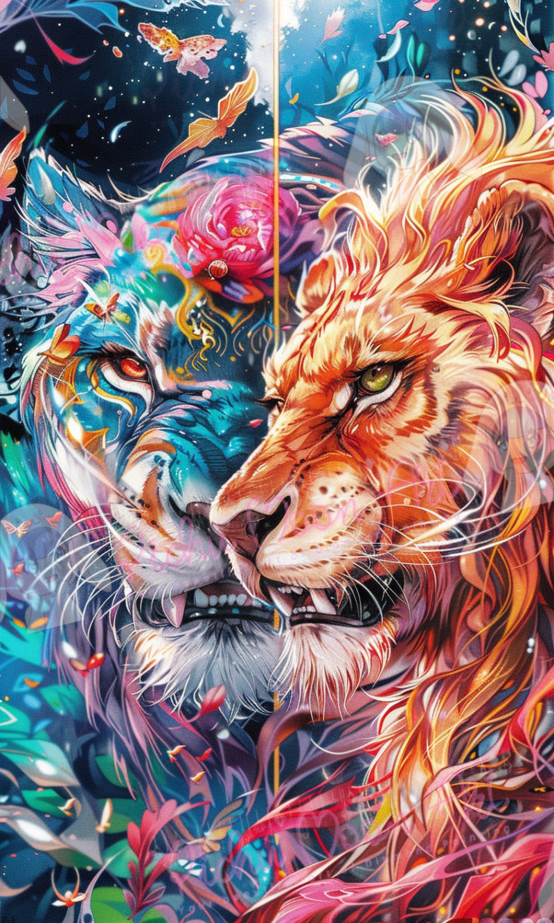 two face by Sakura cherry ai 60×100 353 Farben