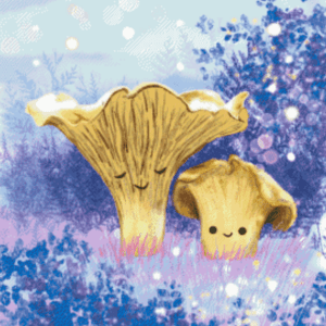 Pfifferlinge by Tiny tami 50x50