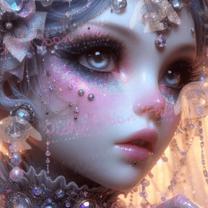 The Ethereal Jewel of Twilight by Lexxy 80x100 148 Farben | Ai Art