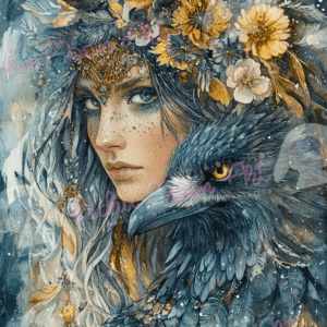 Freydis by Sakura.Cherry ai 50x70 200 Farben LAGER