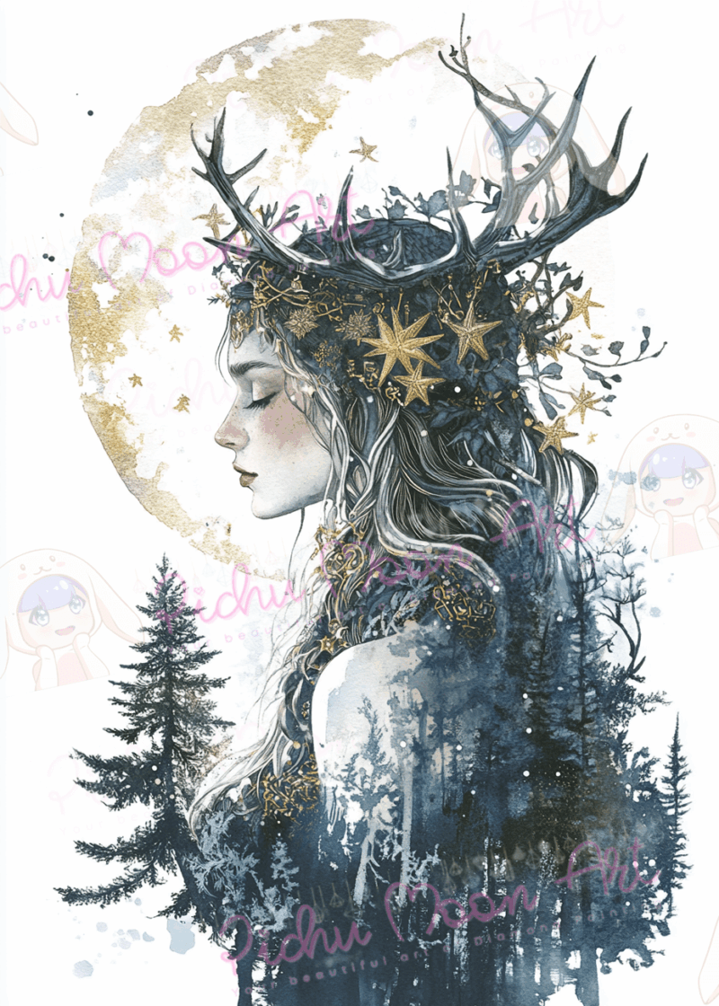 Wächter des Unbekannten Horizonts by Sakura.Cherry ai 50×70 60 Farben | Ai Art