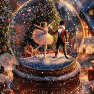 Der Nussknacker – Tanz der Ballerina by Sakura.Cherry ai 50×70 103 Farben | Ai Art