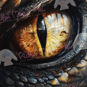 Kurotatsu by Sakura.Cherry ai 50×70 60 Farben | Ai Art