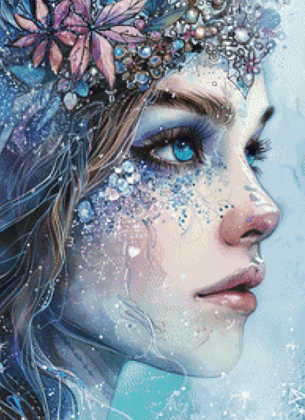 Elza by Sakura.Cherry ai 50×70 105 Farben | Ai Art – Bild 2