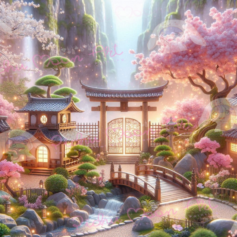 Jade Lantern street by Lexxy ai 70x70 209 Farben