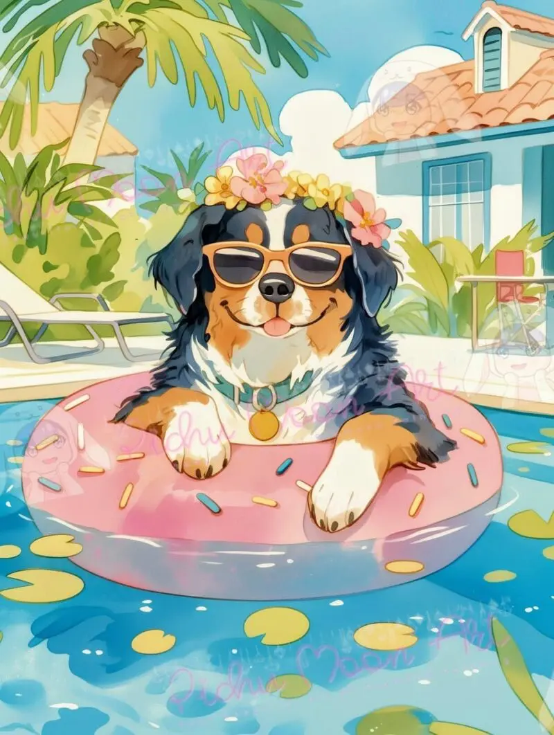 Pool Paw-ty