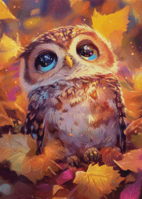 Autumn Owl Gaze – Bild 4