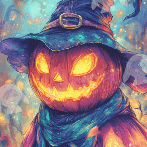Pumpkin Witch Glow