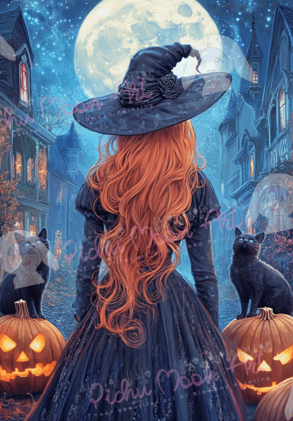 Moonlight Witch & Black Cats