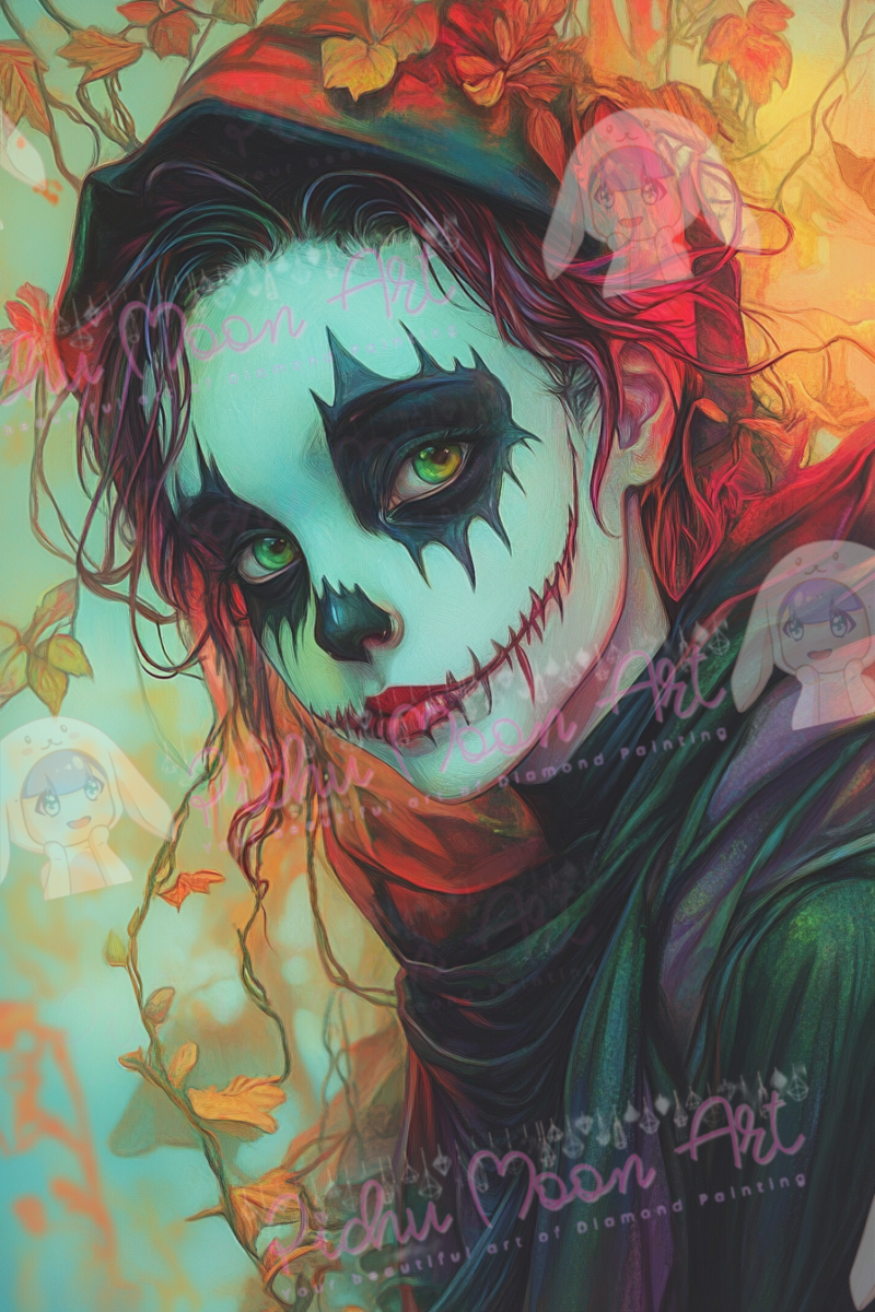 Whimsical Calavera Girl