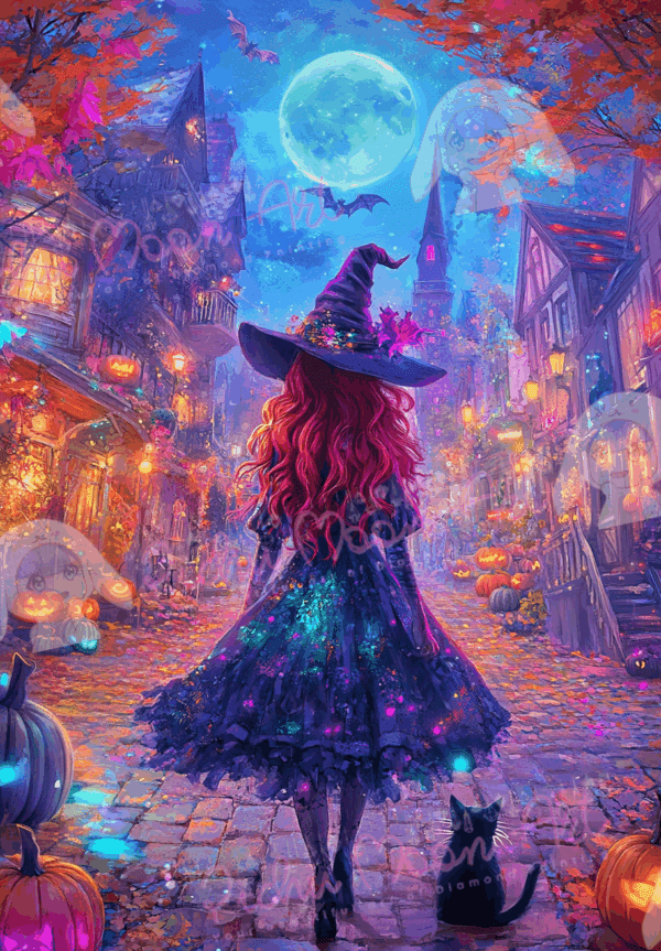 Witch's Moonlit Walk