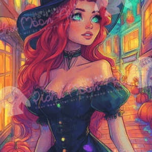 Pumpkin Street Witch