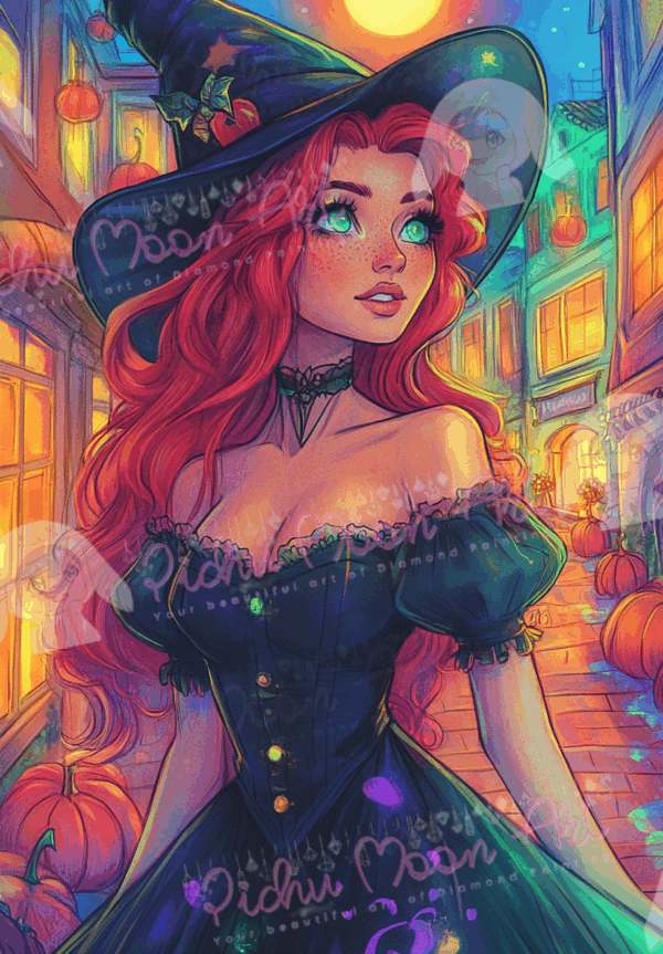 Pumpkin Street Witch