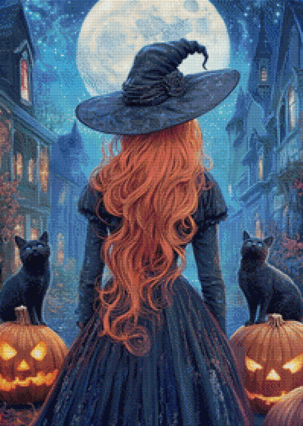 Moonlight Witch & Black Cats – Bild 2