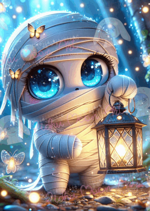 Mummy with her Lantern