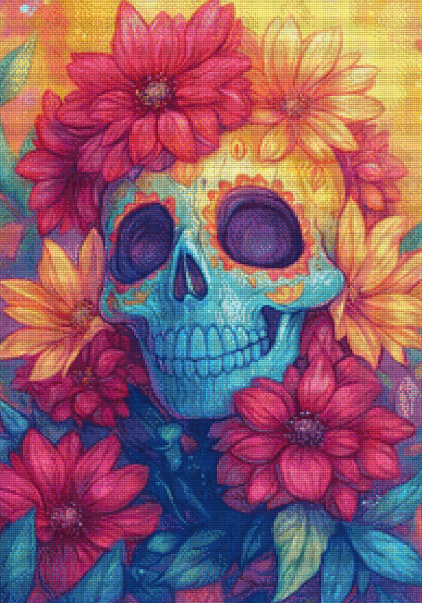 Floral Skull Delight – Bild 4