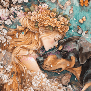 Always in my Heart by Sakura.Cherry ai 50×70 79 Farben | Ai Art