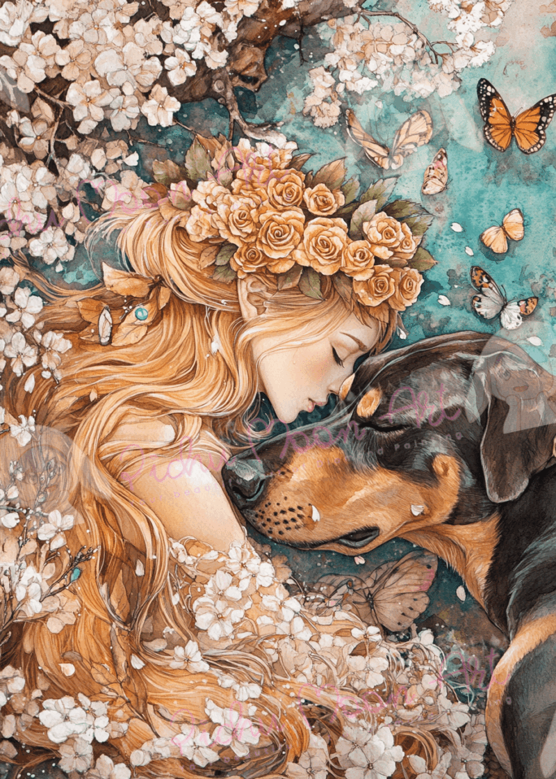 Always in my Heart by Sakura.Cherry ai 50×70 79 Farben | Ai Art