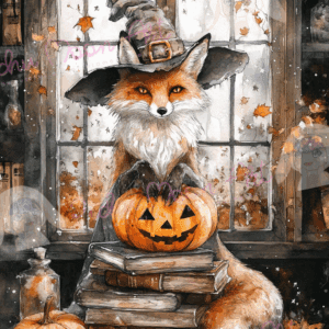 Autumn Witch Fox