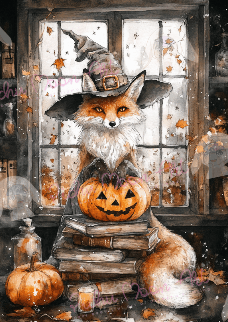 Autumn Witch Fox