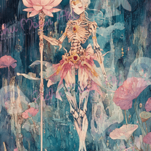 Tsukihana Sakura.Cherry ai 50×70 71 Farben | Ai Art