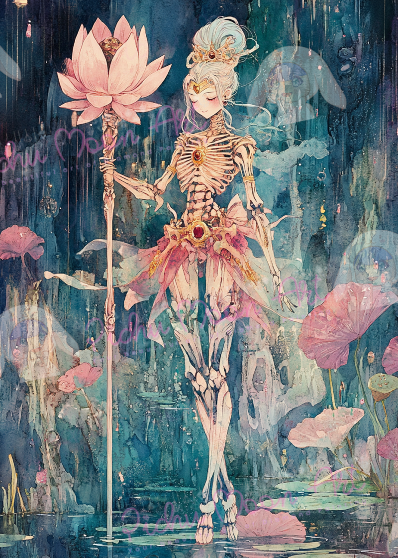 Tsukihana Sakura.Cherry ai 50×70 71 Farben | Ai Art