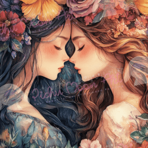 Blumengeflüster by Sakura.Cherry ai 50×70 95 Farben | Ai Art