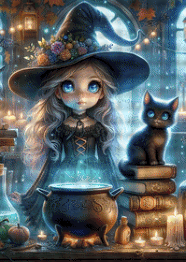 Little Witch and Her Cat – Bild 4