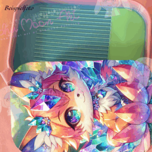 Crystal Bloom Fox Regenbogen Schiff