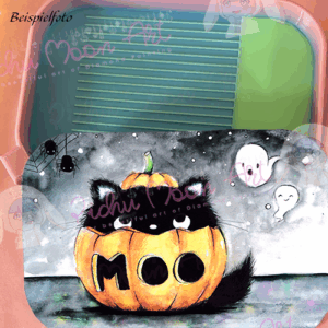 Halloween Moo Regenbogen Schiff