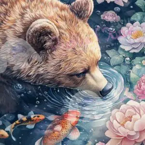 Bear and Blossom Pond