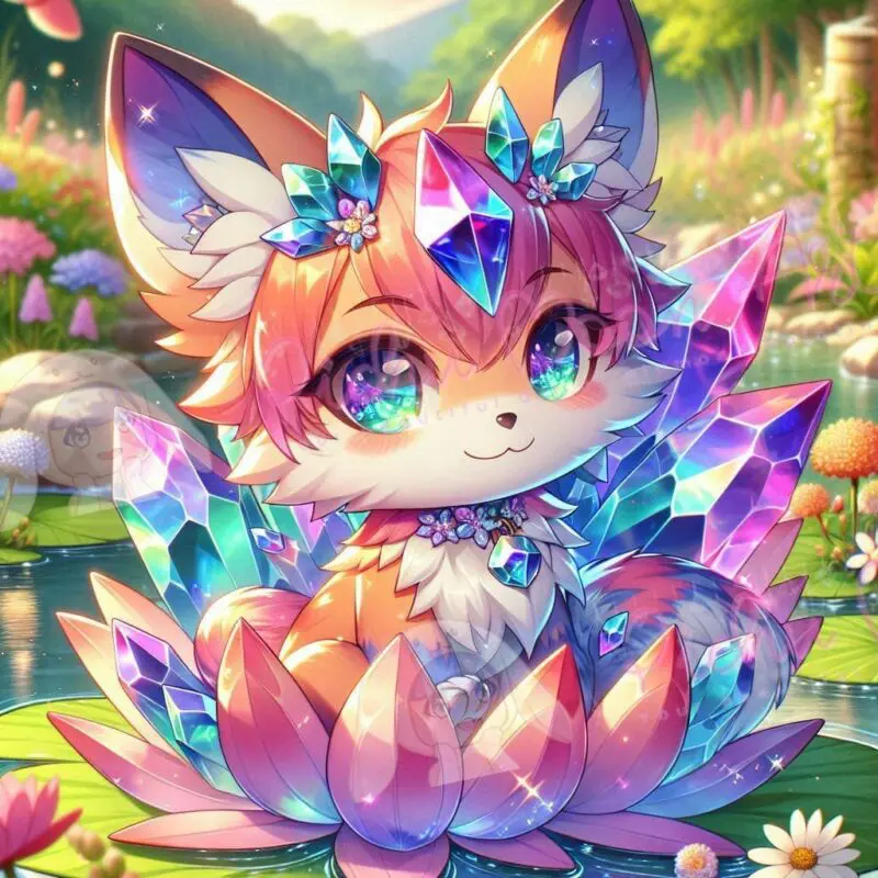Crystal Bloom Fox