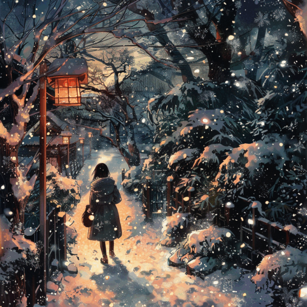 Handgemachte Kerze aus Soja Wachs - Evening Snow