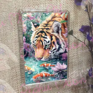 Magnet tigers transquil gaze