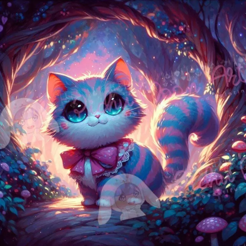 Poppywhisker in the Luminous Woods