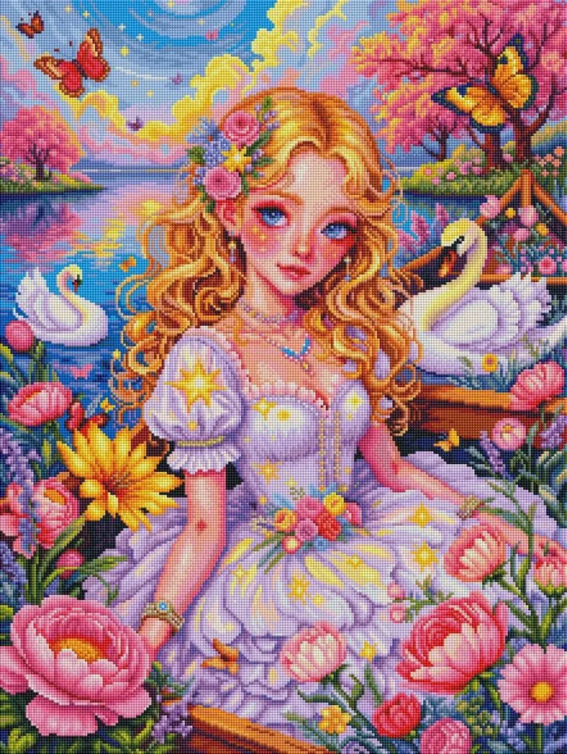 Aurora of the Blossom Lake