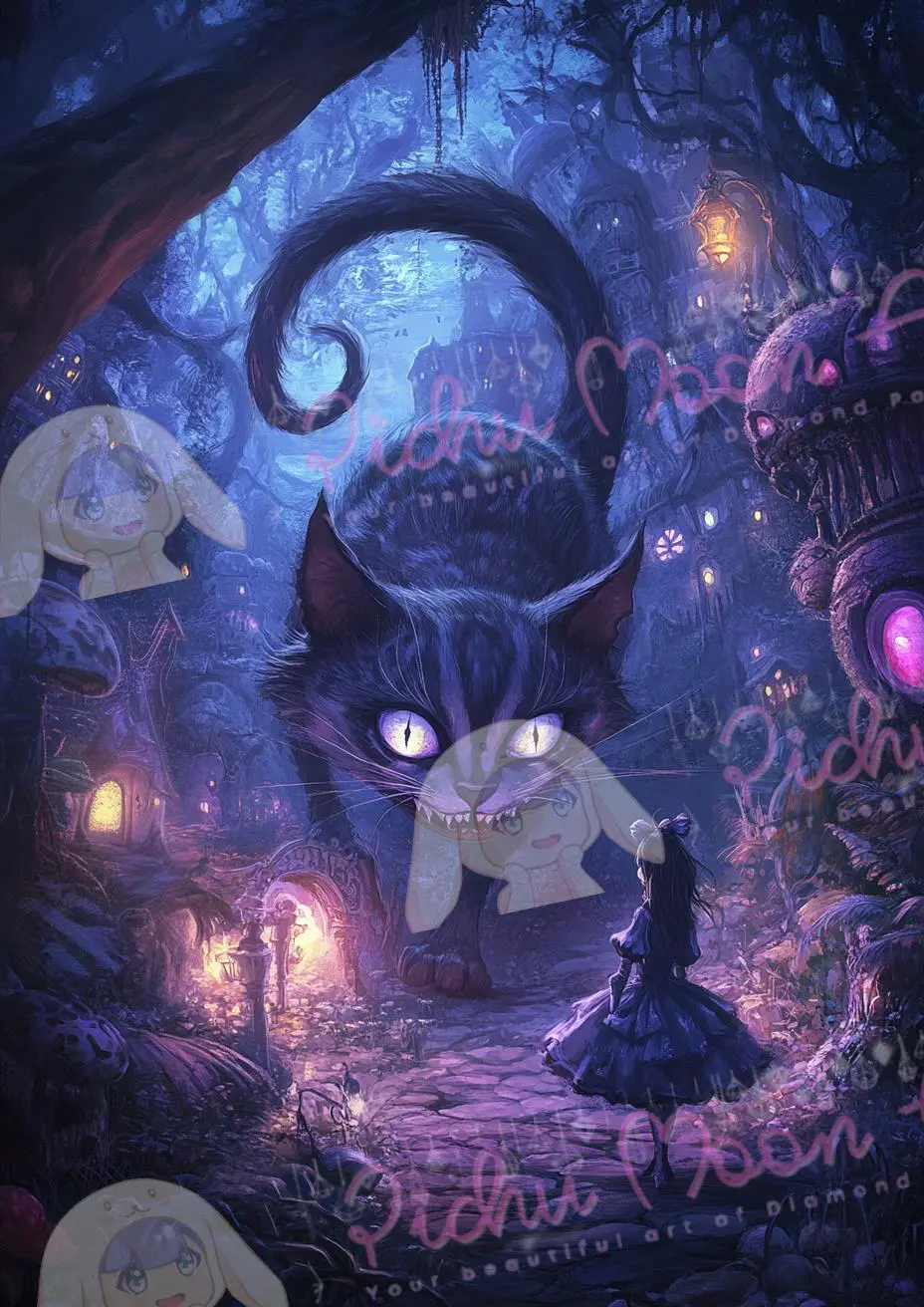 Alice and the Night of the Cheshire Moon