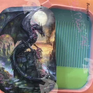 Schuppen des Mondes Regenbogen Schiff