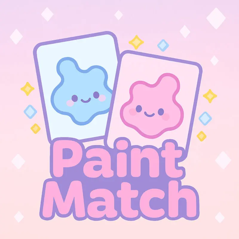 Paint & Match - Kartensuchspiel