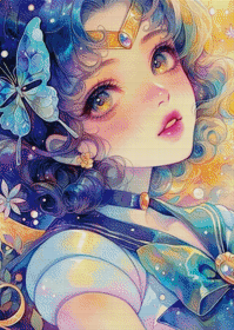 Digitale Leinwand Aqua Splashing