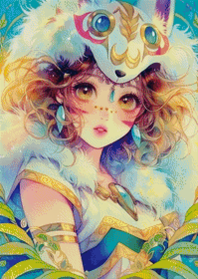 Digitale Leinwand Princess strikes back